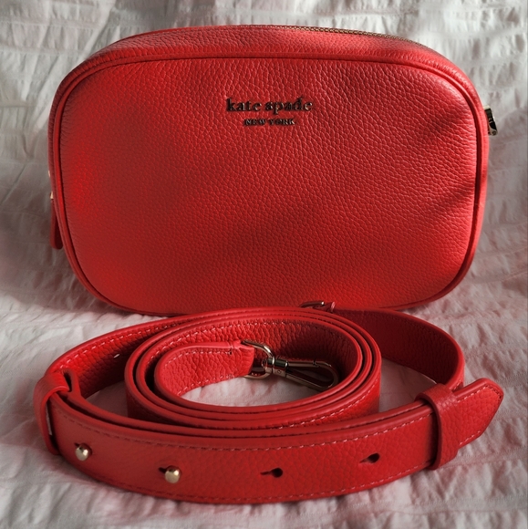 Kate Spade Astrid Crossbody Bag Peach Melba - Picture 1 of 8